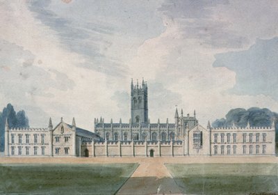 Magdalen College, Oxford, 1804 von John Chessell Buckler